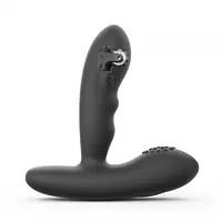 Масажери простати Dorcel P-Stroker з пультом ДК, підігрівом і прицільним масажем, два мотори - Master