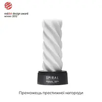 Мастурбатор Tenga 3D Spiral, дуже ніжний, з антибактеріального еластомеру зі сріблом - Master