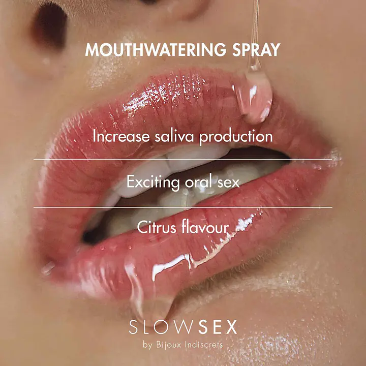 Спрей для посилення слиновиділення Bijoux Indiscrets Slow Sex Mouthwatering spray - Master
