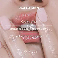 Смужки для орального сексу Bijoux Indiscrets Slow Sex Oral sex strips - Master