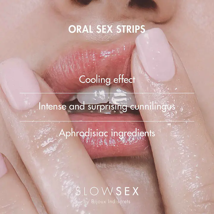 Смужки для орального сексу Bijoux Indiscrets Slow Sex Oral sex strips - Master