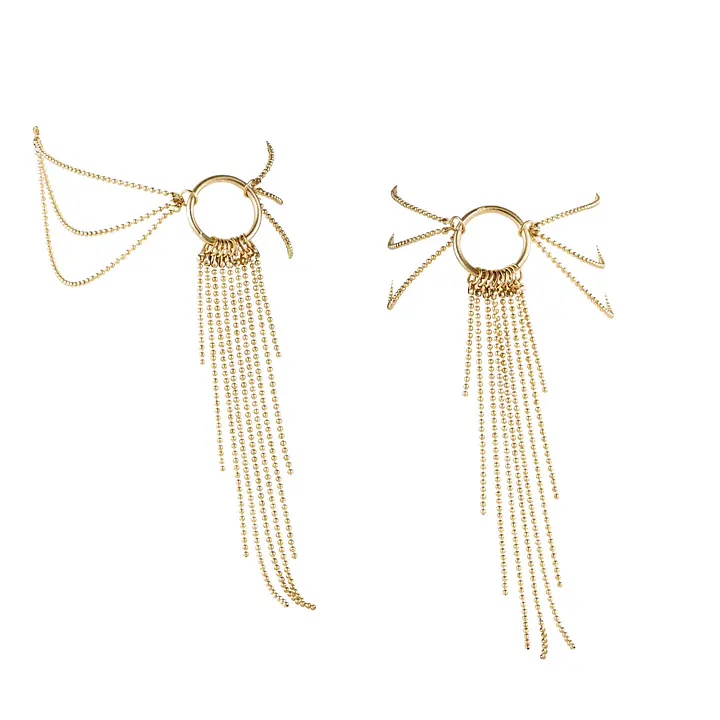 Браслети для ніг Bijoux Indiscrets Magnifique Feet Chain — Gold - Master