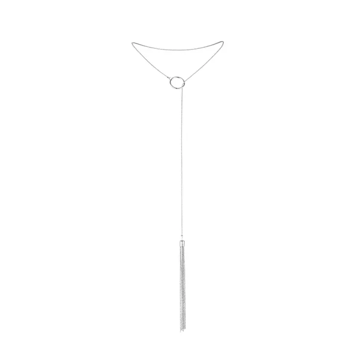 Ланцюжок для тіла Bijoux Indiscrets Magnifique Tickler Pendant Chain — Silver - Master