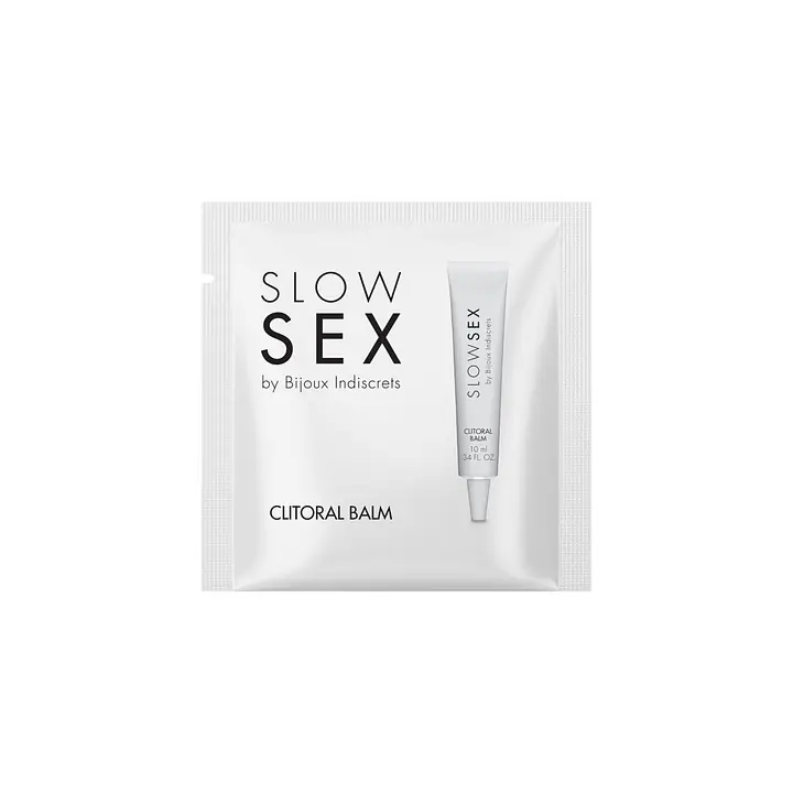 Пробник розігрівального бальзаму для клітора Bijoux Indiscrets Slow Sex Clitoral balm - Master