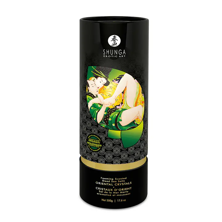 Сіль для ванни Shunga Oriental Crystals Bath Salts ORGANIC – Lotus Flower (500 г) сіль Мертвого моря - Master