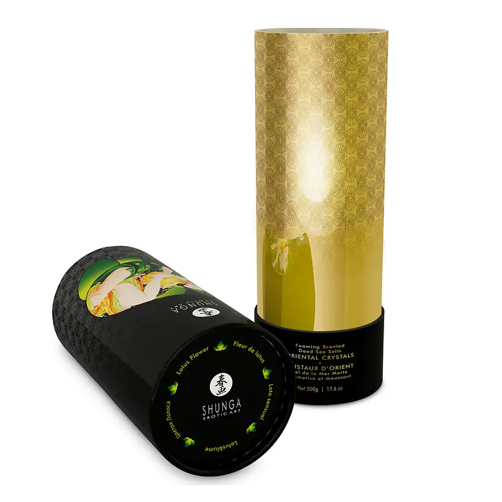 Сіль для ванни Shunga Oriental Crystals Bath Salts ORGANIC – Lotus Flower (500 г) сіль Мертвого моря - Master