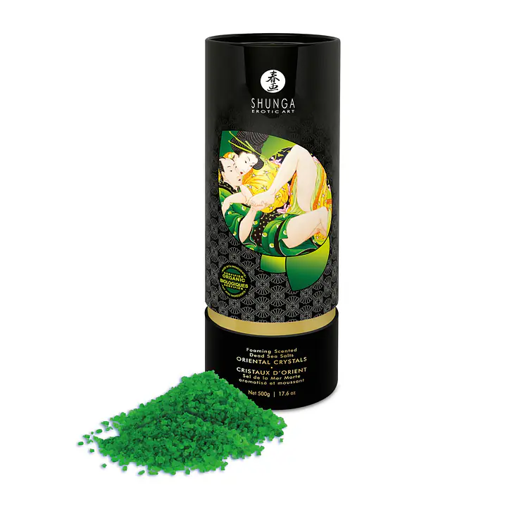 Сіль для ванни Shunga Oriental Crystals Bath Salts ORGANIC – Lotus Flower (500 г) сіль Мертвого моря - Master