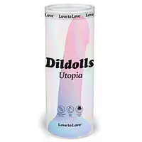 Дилдо з кольоровим градієнтом Love To Love DILDOLLS - UTOPIA ультрам'який - Master