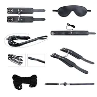 Набір аксесуарів БДСМ Alive Secret Desires Black Kit (8 pcs) - Master