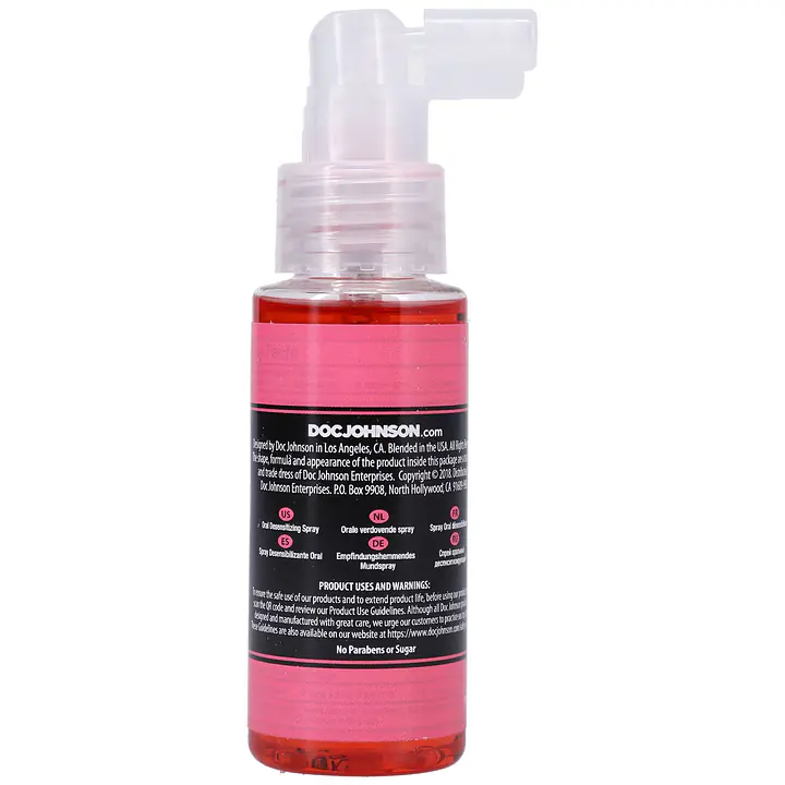 Спрей для мінету Doc Johnson GoodHead DeepThroat Spray - Watermelon 59 мл для глибокого мінету - Master