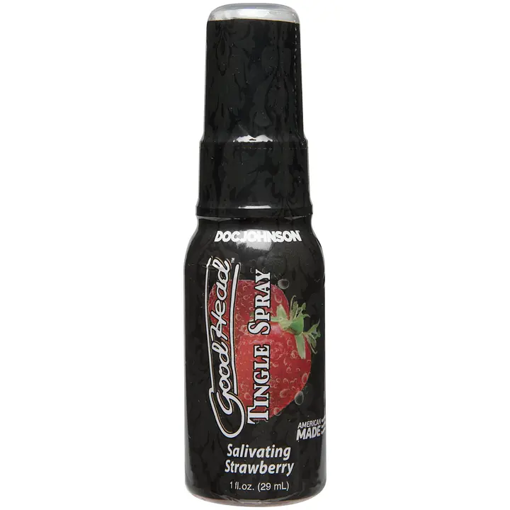 Спрей для мінету Doc Johnson GoodHead Tingle Spray - Strawberry (29 мл) із стимулюючим ефектом - Master