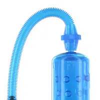 Вакуумна помпа XLsucker Penis Pump Blue для члена довжиною до 18см, діаметр до 4 см - Master