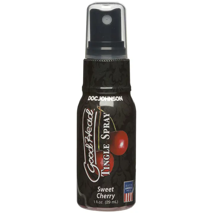 Спрей для мінету Doc Johnson GoodHead Tingle Spray - Sweet Cherry (29 мл) зі стимулювальним ефектом - Master