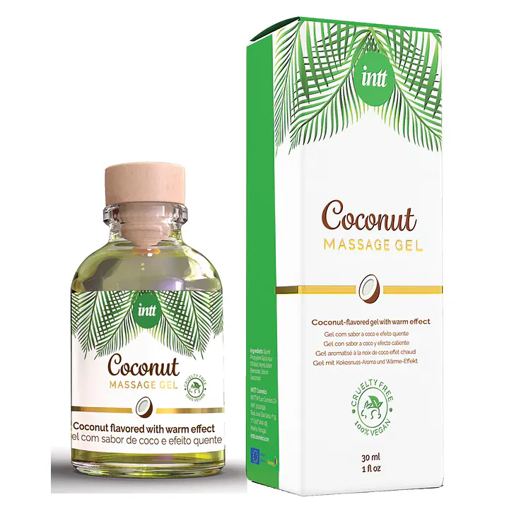 Масажний гель для інтимних зон Intt Coconut Vegan (30 мл) - Master