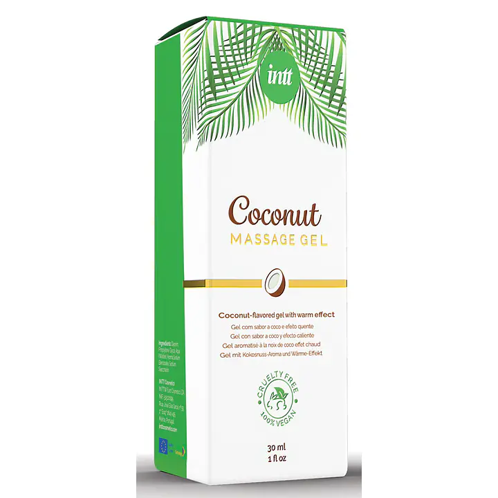 Масажний гель для інтимних зон Intt Coconut Vegan (30 мл) - Master