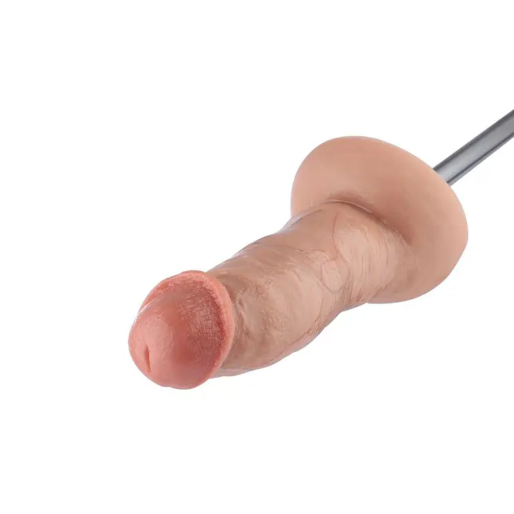 Гіперреалістичний фалоімітатор для секс-машин Hismith Hyper Realistic Silicone Dildo, KlicLok - Master