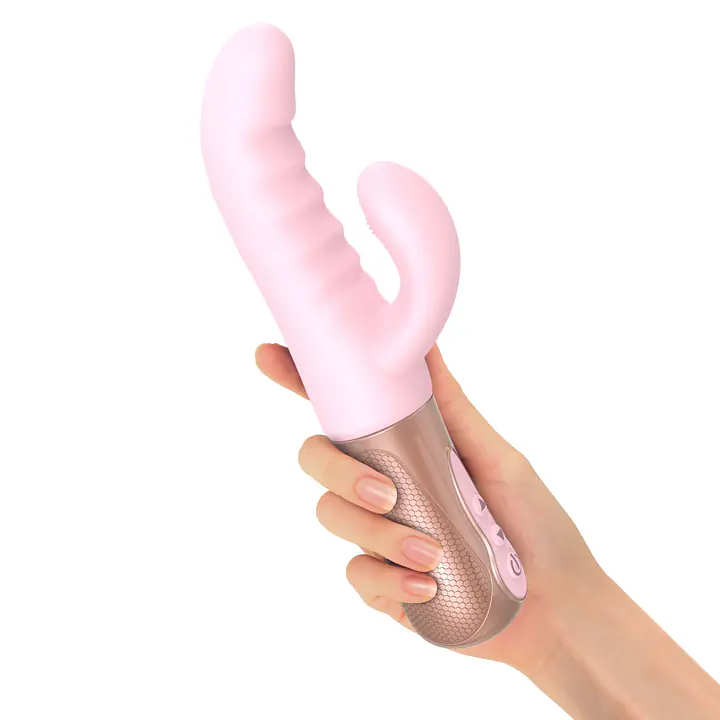 Подвійний пульсатор-кролик Love To Love SASSY BUNNY - BABY PINK - Master