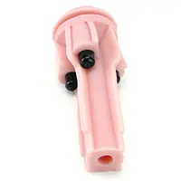 Мастурбатор з вібрацією Fleshlight Vibro Pink Lady Touch, три віброкулі, стимулювальний рельєф - Master