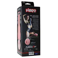 Мастурбатор з вібрацією Fleshlight Vibro Pink Lady Touch, три віброкулі, стимулювальний рельєф - Master