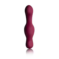 Універсальний sit-on-top вібратор Rocks Off Ruby Glow Blush, пульт ДК - Master