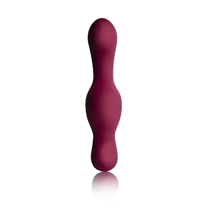 Універсальний sit-on-top вібратор Rocks Off Ruby Glow Blush, пульт ДК - Master
