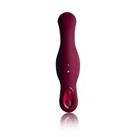 Універсальний sit-on-top вібратор Rocks Off Ruby Glow Blush, пульт ДК - Master