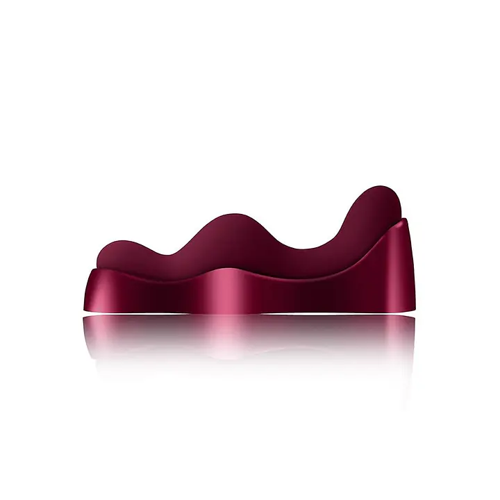 Універсальний sit-on-top вібратор Rocks Off Ruby Glow Blush, пульт ДК - Master