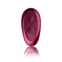 Універсальний sit-on-top вібратор Rocks Off Ruby Glow Blush, пульт ДК - Master