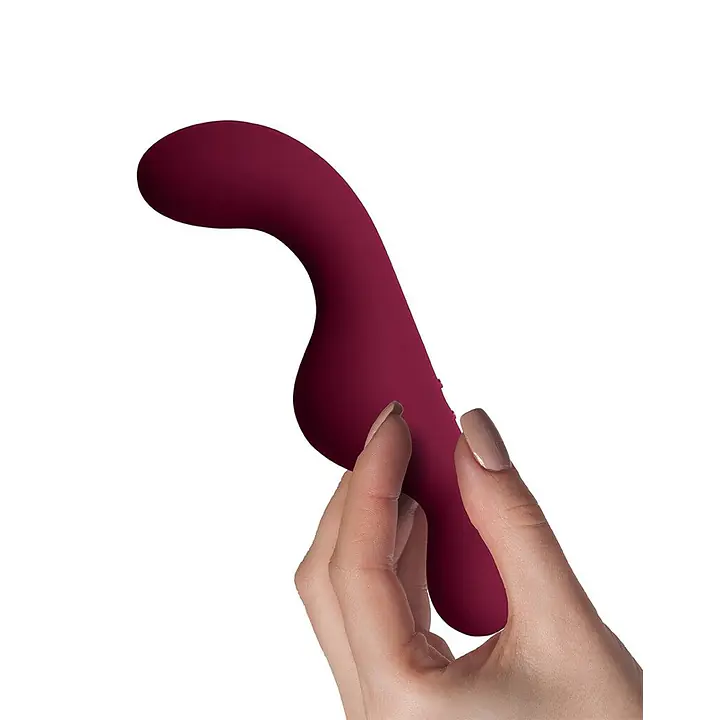 Універсальний sit-on-top вібратор Rocks Off Ruby Glow Blush, пульт ДК - Master