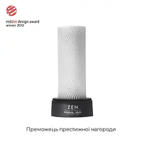 Мастурбатор Tenga 3D Zen, дуже ніжний, з антибактеріального еластомеру зі сріблом - Master