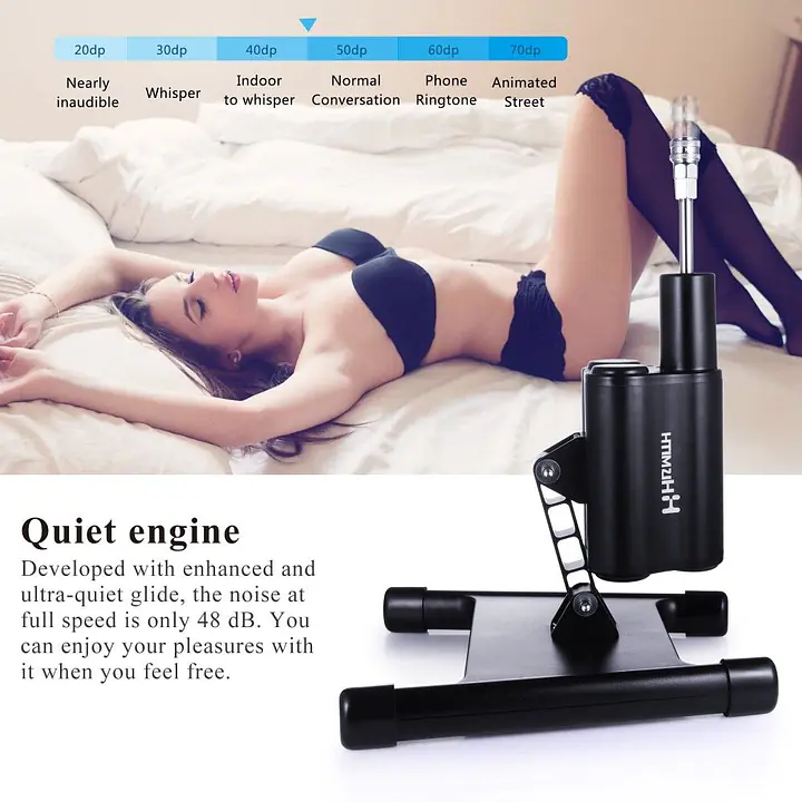 Смарт секс-машина Hismith AK-03 Sex Machine APP з фалоімітатором, стійка, не потребує складання - Master