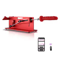 Смарт секс-машина Hismith Table Top 2.0 Pro APP Red, настільна версія - Master