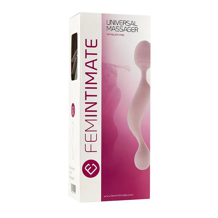 Мінівібромассажер Femintimate Universal Massager, потужний, є чохол для зберігання - Master