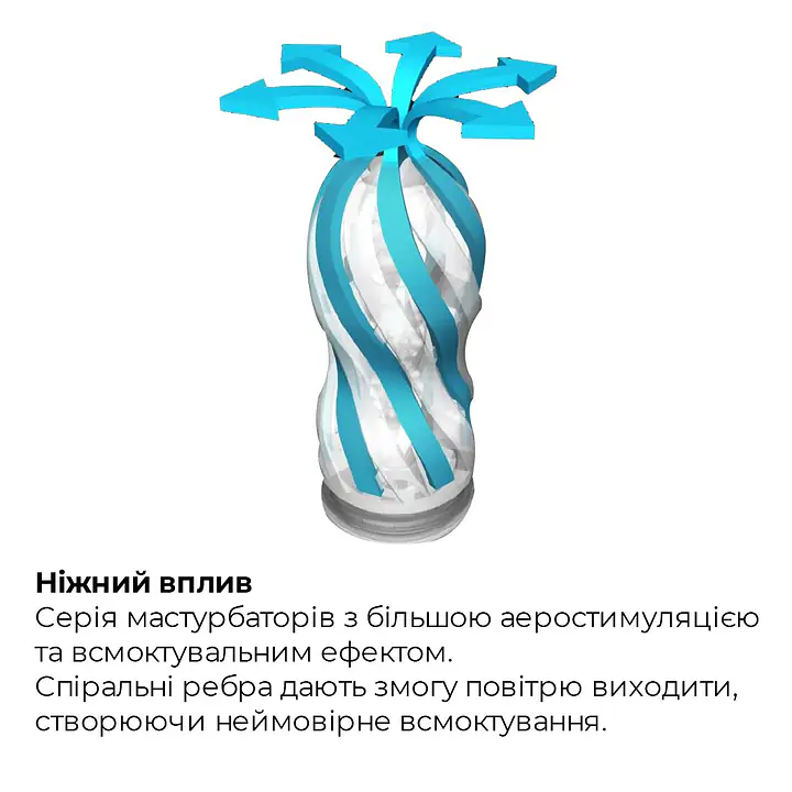 Мастурбатор Tenga Air-Tech Regular, вища аеростимуляція та всмоктувальний ефект - Master