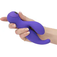 Вібратор-кролик з сенсорним управлінням Touch by SWAN - Solo Purple, глибока вібрація, для точки G - Master
