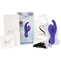 Вібратор-кролик з сенсорним управлінням Touch by SWAN - Solo Purple, глибока вібрація, для точки G - Master