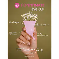 Менструальна чаша Femintimate Eve Cup New розмір L, об’єм — 50 мл, ергономічний дизайн - Master