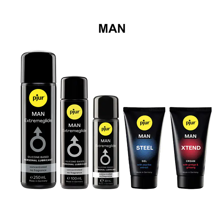 Густа силіконова змазка pjur MAN Premium Extremeglide 30 мл із тривалим ефектом, економна - Master