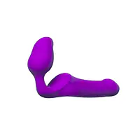 Безремінний страпон Adrien Lastic Queens M, регульований вигин, діаметр 3,4 см - Master