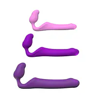 Безремінний страпон Adrien Lastic Queens L, регульований вигин, діаметр 3,8 см - Master