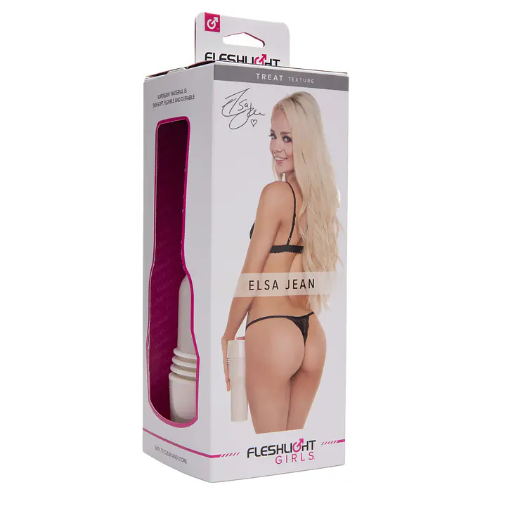 Мастурбатор Fleshlight Girls: Elsa Jean — Treat, зі зліпка ануса, дуже ніжний - Master