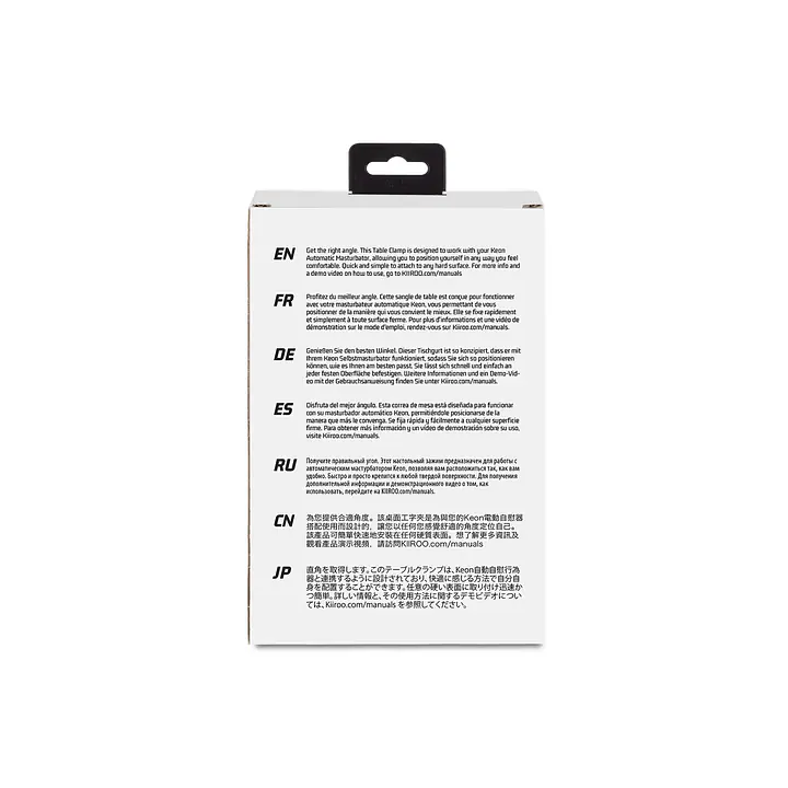 Кріплення на стіл для мастурбатора Kiiroo Keon Table Clamp, регулюється кут нахилу - Master