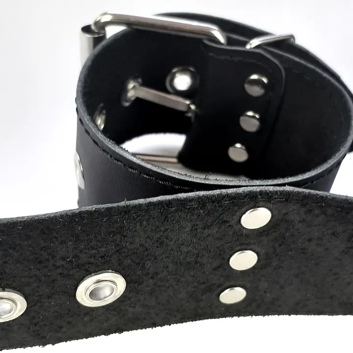 Нашийник з наручниками із натуральної шкіри Art of Sex - Bondage Collar with Handcuffs - Master