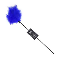 Лоскітка з пером індика Art of Sex – Feather Paddle, синя - Master
