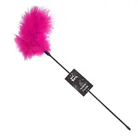 Лоскітка з пером індика Art of Sex – Feather Paddle, темно-рожева - Master
