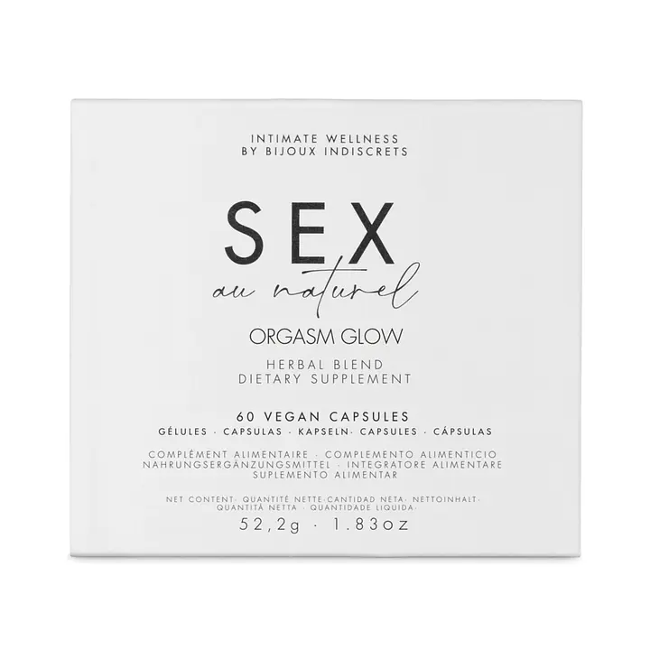 Натуральна харчова добавка для підвищення лібідо Bijoux Indiscrets Sex au Naturel — Orgasm Glow - Master