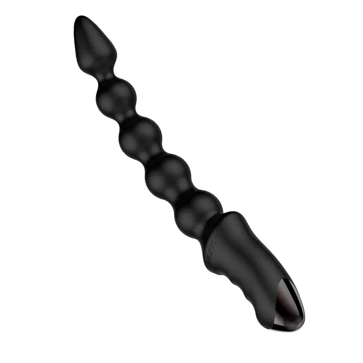 Анальний вібратор-намисто Nexus BENDZ Bendable Vibrator Probe Edition, ефект пам’яті форми - Master