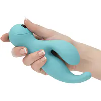 Вібратор-кролик з сенсорним управлінням Touch by SWAN - Solo Teal, глибока вібрація, для точки G - Master