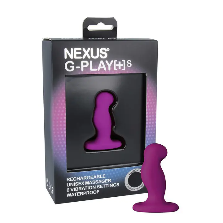 Вібромасажер простати Nexus G-Play Plus S Purple, макс діаметр 2,3 см, перезаряджуваний - Master