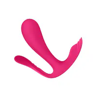 Подвійний смарт-вібратор у трусики Satisfyer Top Secret+ Pink - Master